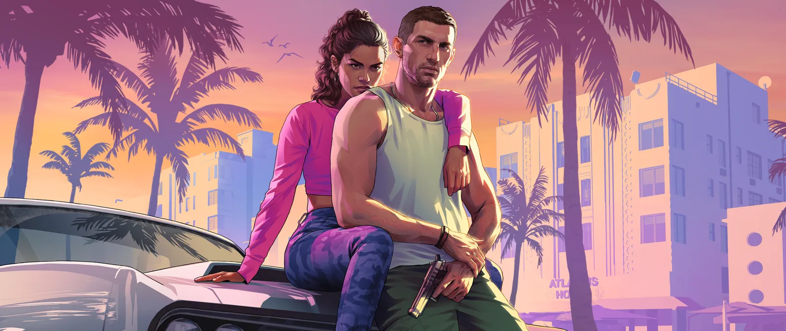 Jason and Lucia — official Rockstar artwork
