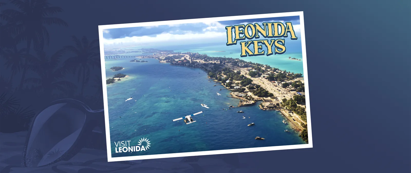 Leonida Keys postcard — official Rockstar artwork