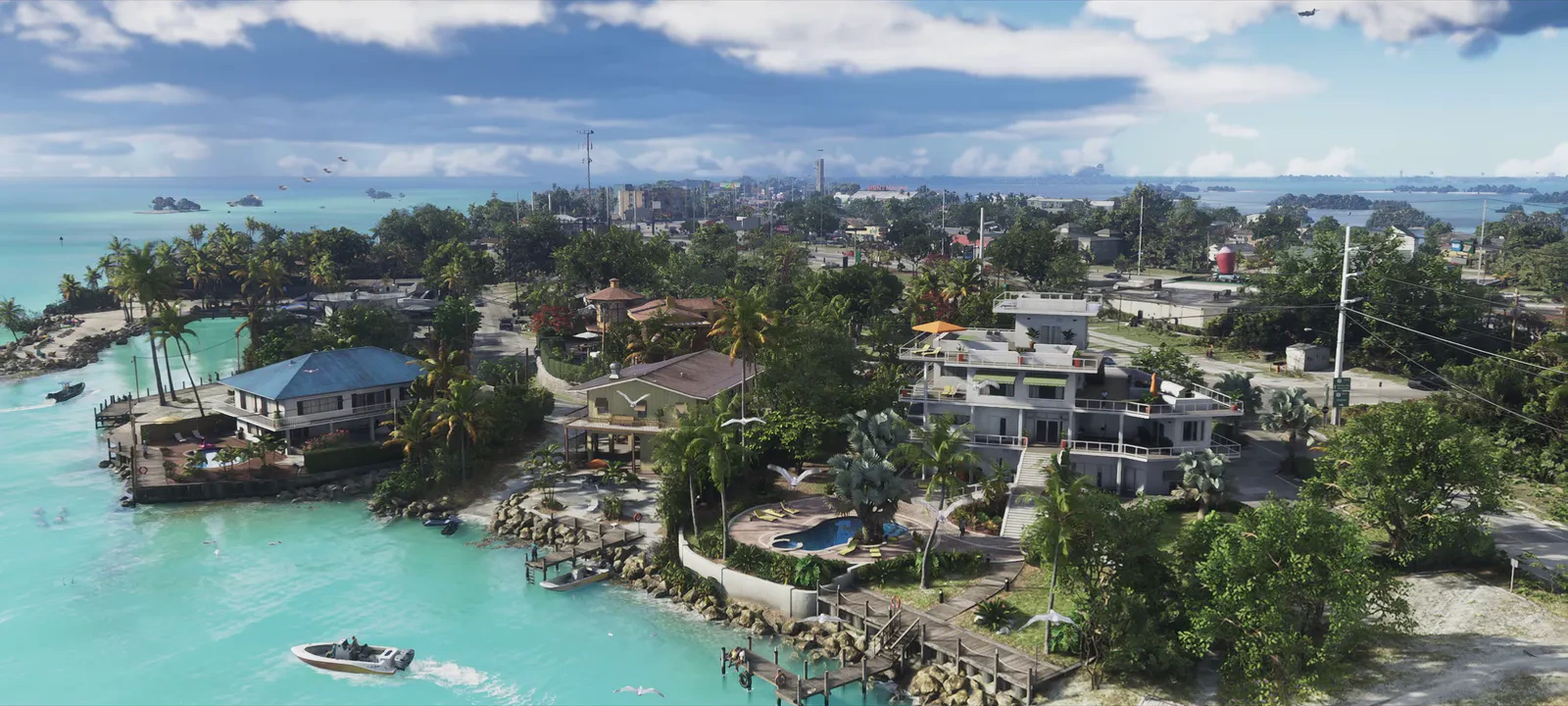 A waterfront safehouse — official trailer screenshot
