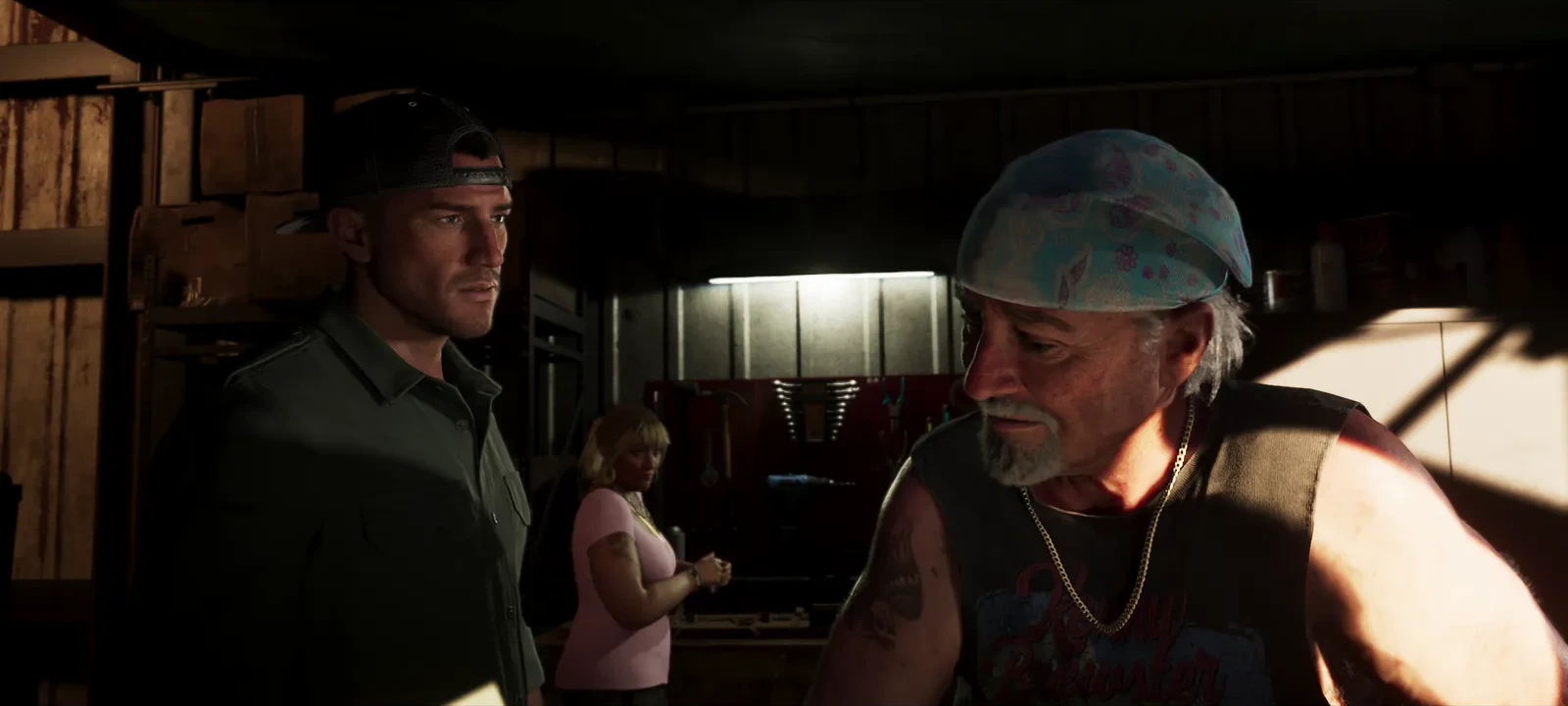 Brian Heder with Jason Duval — official trailer screenshot