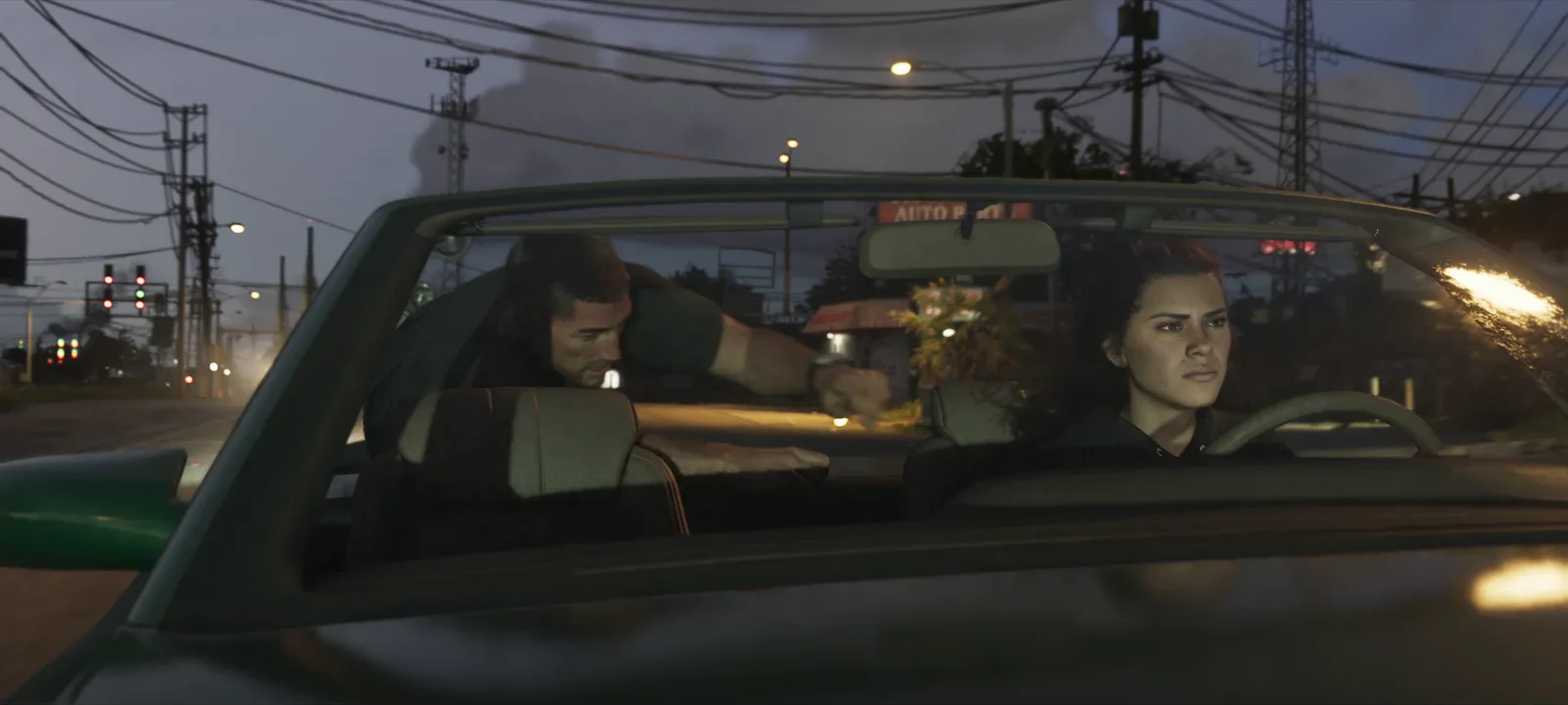 Lucia and Jason together — official trailer screenshot